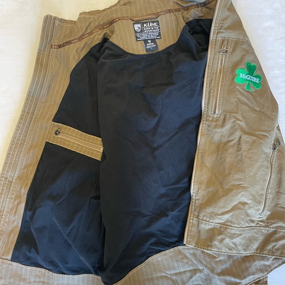 KUHL x McGUIRE Burr Jacket in Khaki Size L NWT - Picture 7 of 8